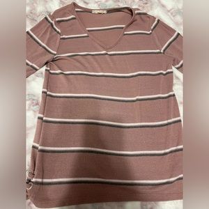Long Sleeve Striped Shirt